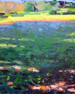 Grasses 2, Oil On Panel, 10” X 8”