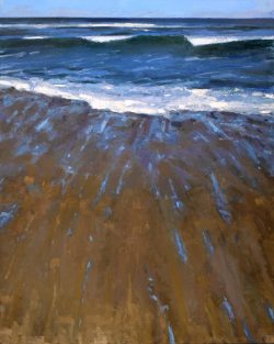 Surf 4, Oil On Canvas, 40" X 32"