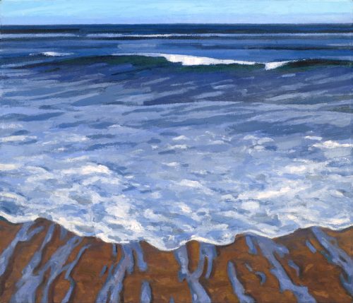 Surf 9, Oil On Canvas, 24" X 28"